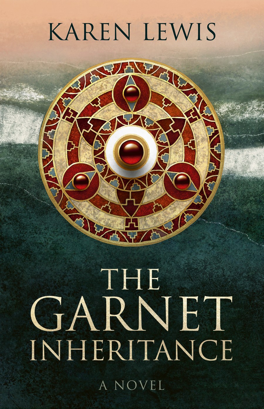 The Garnet Inheritance by Karen Lewis, book cover